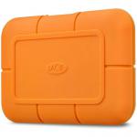 LaCie Rugged 500GB NVMe USB C Orange External Solid State Drive 8LASTHR500800