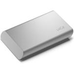 LaCie 2TB USB-C Portable External Solid State Drive Silver 8LASTKS2000400
