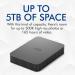 LaCie 2TB USB-C Mobile Secure External Hard Drive 8LASTLR2000400