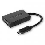 Lenovo USB C to VGA Plus Power Adapter 1920 x 1080 Resolution at 60 Hz 8LE4X90K86568