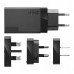 Lenovo 65W USB C AC Travel Adapter Black 8LEN40AW0065