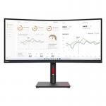 Lenovo ThinkVision T34w-30 34 Inch 3440 x 1440 Pixels Wide Quad HD VA Panel HDMI DisplayPort USB-C Monitor 8LEN63D4GAT1UK