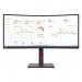 Lenovo ThinkVision T34w-30 34 Inch 3440 x 1440 Pixels Wide Quad HD VA Panel HDMI DisplayPort USB-C Monitor 8LEN63D4GAT1UK