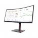 Lenovo ThinkVision T34w-30 34 Inch 3440 x 1440 Pixels Wide Quad HD VA Panel HDMI DisplayPort USB-C Monitor 8LEN63D4GAT1UK