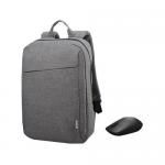 Lenovo 15.6 Inch B210 Laptop Casual Backpack Case and Lenovo 400 1200 DPI Ambidextrous Wireless Mouse 8LENGX40Q17227