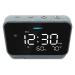 Lenovo Generation 2 Bluetooth Essential Smart Clock with Alexa Misty Blue 8LENZAA30002