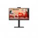 The LG BA850 monitor has a sleek design with a 23.8 inch display, featuring full HD IPS panel for vibrant colors and clear visuals. It has multiple connectivity options, such as HDMI, DisplayPort, and USB-C. Perfect for multitasking and enhancing your viewing experience.