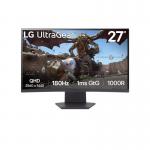 LG 27GS60QC-B UltraGear 27 Inch 2560 x 1440 Pixels Quad HD VA Panel HDMI DisplayPort Monitor 8LG27GS60QCB