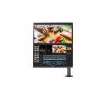 LG 28MQ780B 27.6 Inch 2560 x 2880 Pixels Quad HD Resolution DualUp Ergo HDMI DisplayPort USB LED Monitor 8LG28MQ780B