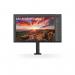 LG UN880 32 Inch 3840 x 2160 Pixels 4K Ultra HD IPS Panel HDMI DisplayPort USB-C Height Adjustable Monitor 8LG32UN880KB