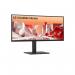 LG 34BA75QE-B 34 Inch 3440 x 1440 Pixels Wide Quad HD IPS Panel HDMI DisplayPort USB-C Curved Monitor 8LG34BA75QB