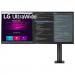 LG 34WN780P-B 34 Inch 3440 x 1440 Pixels 4K UltraWide Quad HD IPS Panel HDR10 AMD FreeSync HDMI DisplayPort Ergo Monitor 8LG34WN780PB