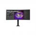 LG 34WP88CN-B 34 Inch 3440 x 1440 Pixels Ultra Wide Quad HD IPS Panel HDMI DisplayPort USB-C Ergonomic Monitor 8LG34WP88CNB