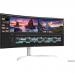 LG 38WN95C-W 38 Inch Ultra Wide 3840 x 1600 Pixels IPS Panel HDMI DisplayPort USB-C AMD FreeSync Curved Gaming Monitor 8LG38WN95CW