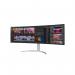 LG 49WQ95C-W 49 Inch 5120 x 1440 Pixels UltraWide Dual Quad HD FreeSync Premium Pro HDMI DisplayPort Monitor 8LG49WQ95CW