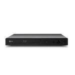 LG BP350 Smart Blu Ray and DVD Player Wireless Upscales to 1080p Playback and Sound DVD Blu Ray Dolby DTS HD and Dolby True HD Decoding 1xHDMI 1xUSB 8LGBP350