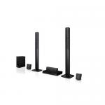 LG LHB645N Bluetooth Blu Ray Home Theatre System 5.1 Channel Surround Sound 1000W 2 Tall Boy and 2 Satellite Speakers Private Sound Mode 2.0 8LGLHB645N