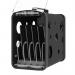 LocknCharge LNC10049 CarryOn Mobile Charging Station Store and Charge 5 Bay for 7 to 10 Inch iPads or Tablets Black 8LNC10049