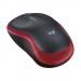 Logitech M185 Red Wireless Mouse 8LO910002237