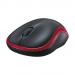 Logitech M185 Red Wireless Mouse 8LO910002237