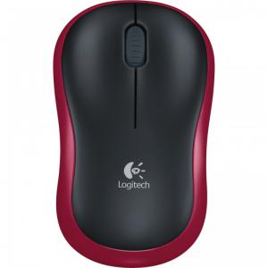 Image of Logitech M185 Red Wireless Mouse 8LO910002237