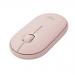 Logitech Pebble 1000 DPI M350 Optical 3 Buttons Ambidextrous Wireless Mouse Rose 8LO910005717
