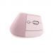 Logitech Lift 4000 DPI Vertical Ergonomic Mouse Rose Pink 8LO910006478
