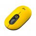 Logitech POP with Emoji Ambidextrous 4000 DPI 4 Buttons Bluetooth Wireless Optical Mouse Blast Yellow 8LO910006546