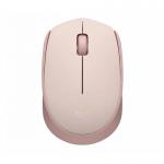 Logitech M171 1000 DPI Ambidextrous RF Wireless Optical Mouse Rose Pink 8LO910006865