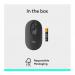 Logitech POP 4000 DPI Graphite Wireless Mouse with Emoji Button Function 8LO910007412