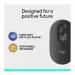 Logitech POP 4000 DPI Graphite Wireless Mouse with Emoji Button Function 8LO910007412