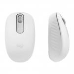 Logitech M196 1000 DPI Wireless Bluetooth Optical Off White Mouse 