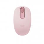 Logitech M196 1000 DPI Wireless Bluetooth Optical Rose Pink Mouse 8LO910007461