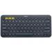 Logitech K380 Multi-Device Bluetooth QWERTY English Bluetooth Keyboard Dark Grey 8LO920007580