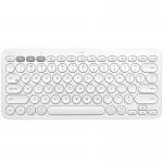 Logitech K380 Bluetooth QWERTY UK Keyboard White 8LO920009591
