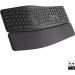 Logitech Ergo K860 QWERTY UK RF Wireless Bluetooth Ergonomic Curved Keyboard with Wrist Rest 8LO920010107