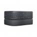 Logitech Ergo K860 QWERTY UK RF Wireless Bluetooth Ergonomic Curved Keyboard with Wrist Rest 8LO920010107