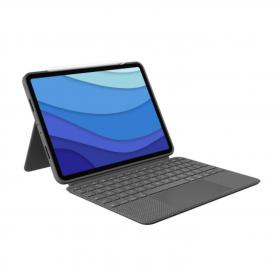 Logitech Combo Touch for Apple iPad Pro 11 Inch 1st 2nd and 3rd Generation Oxford Grey 8LO920010148