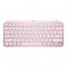 Logitech MX Keys Mini RF Wireless Bluetooth QWERTY English Keyboard Rose Pink 8LO920010497