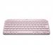 Logitech MX Keys Mini RF Wireless Bluetooth QWERTY English Keyboard Rose Pink 8LO920010497