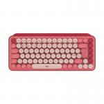 Logitech Emoji POP Keys RF Wireless Bluetooth QWERTY UK English Keyboard Heartbreaker Rose 8LO920010575