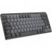 Logitech MX Mechanical Mini Minimalist Wireless Illuminated QWERTY UK English Graphite Keyboard 8LO920010779