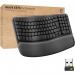 Logitech Wave Keys for Business Wireless Ergonomic Keyboard 8LO920012333