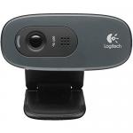 Logitech C270 HD 3MP 1280 x 720 Pixels Resolution USB 2.0 Black Webcam 8LO960001063