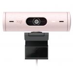 Logitech Brio 500 4MP 60 FPS 1920 x 1080 Pixels Full HD USB-C Webcam Rose 8LO960001421