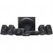 Logitech 5.1 Channels Surround Sound Speaker Set 500W 8LO980000469