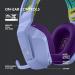 Logitech G733 Lightspeed Wireless Lilac RGB Gaming Headset 8LO981000890