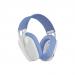 Logitech G435 White Lightspeed Wireless Gaming Headset with Built In Dual Beamforming Microphones 8LO981001074