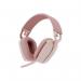 Logitech Zone Vibe 100 Bluetooth Wireless Rose Pink Headset 8LO981001224