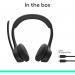 Logitech Zone 300 Wireless USB-C Charging Port Black Headset 8LO981001407